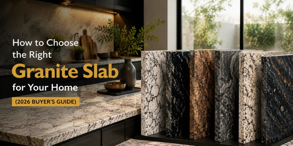 How to Choose the Right Granite Slab for Your Home (2026 Buyer’s Guide)